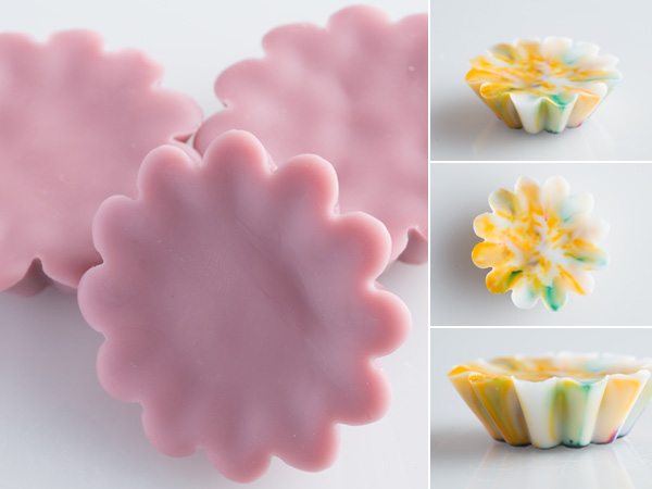 Wax Tart Spiral Flower Mold - The Flaming Candle Company