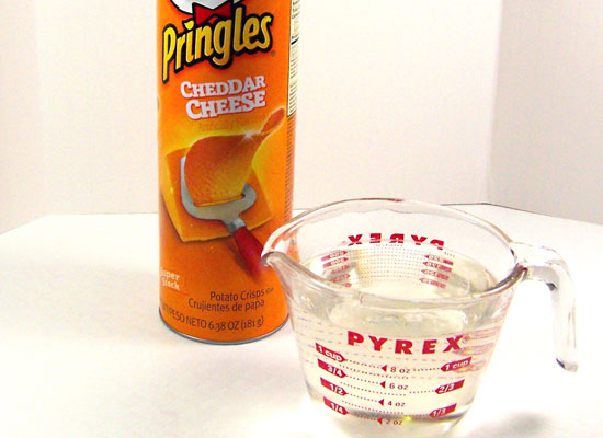 pringles can for molding soap