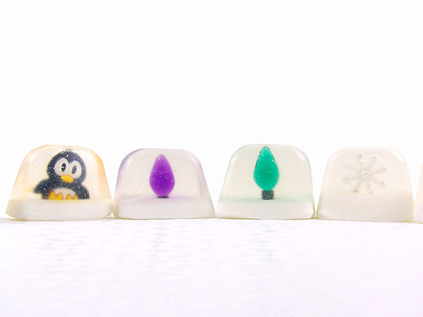 fun and festive little soaps!