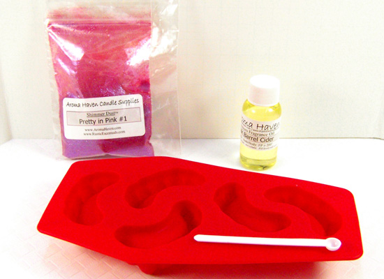 supplies and tools required to make soap vampire teeth