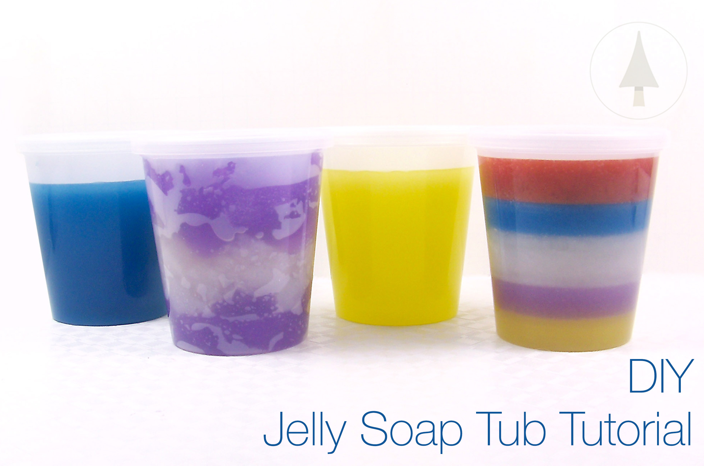 how to make tubs of jelly soap
