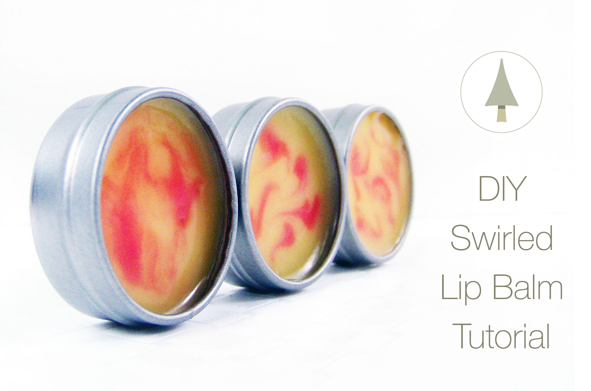 swirled lip balm